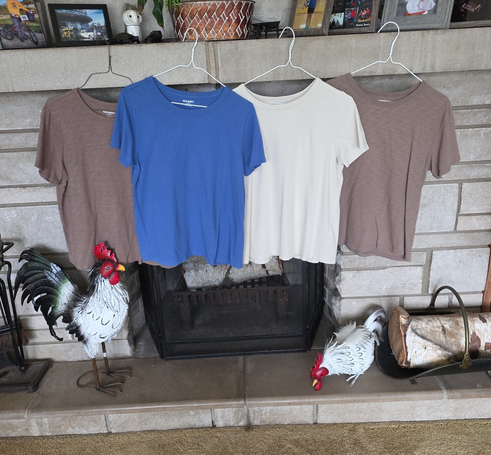 Short Sleeve T-Shirt 4-Piece Set